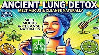 Ancient Lung Detox Drink: Melt Mucus & Cleanse Naturally