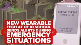 New wearable tech at Ohio school sends alerts during emergency situations