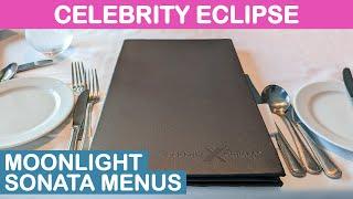 Celebrity Eclipse: Main Dining Room - Full Menus