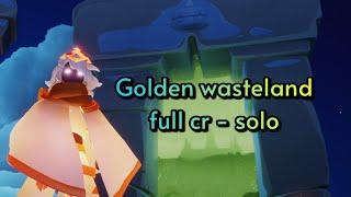 Beginner's guide : golden wasteland full cr - solo | sky children of the light