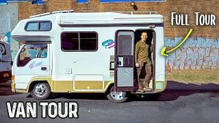 VAN LIFE Living in a Mini RV The Size of One Parking Spot Eliminates High NYC Rent!