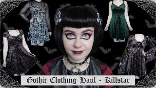 KILLSTAR HAUL | GOTHIC ALTERNATIVE CLOTHING | VELVET DRESSES, +SKIRTS | MY THOUGHTS ON KILLSTAR