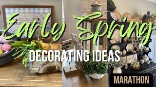  Early Spring Decorate With Me Marathon |  Spring Decorating Ideas  | Spring Decor 2024