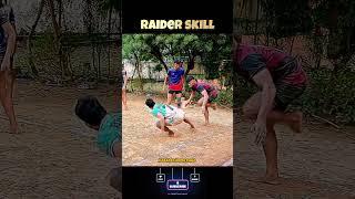 Raider Skill #kabaddi #shorts