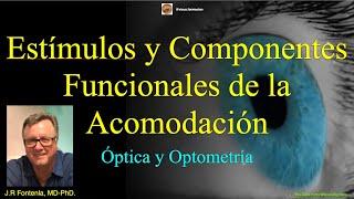 Estímulos y Componentes Funcionales de la Acomodación. Óptica y Optometría.