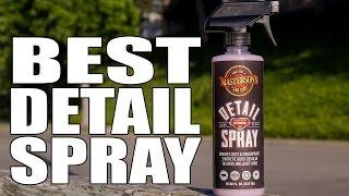 Best Detail Spray - Masterson's Car Care - Clean and Shine Your Car