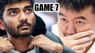 Gukesh vs Ding || GAME 7 || FIDE World Chess Championship Match 2024