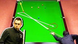 WHAT A GENIUS!!! Ronnie's SUPER SHOTS & Breaks!! Compilation