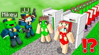 Mikey and JJ Use X-RAY as Police with JJ Girl and Mikey Girl in Minecraft (Maizen)