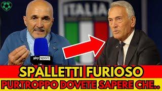 Spalletti conferenza stampa shock: "Purtroppo da CT dell'Italia devo confermarvi che.."