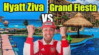 Cancun Resort Comparison: Hyatt Ziva Cancun vs Grand Fiesta Americana Coral Beach