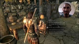 Gameplay Skyrim: first day in whiterun