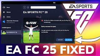 Fix: EA FC 25 not Opening/Launching Error in Windows