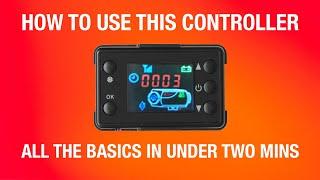 Chinese diesel heater controller functions - A quick guide