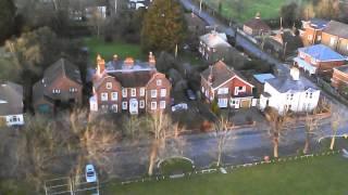 Drone footage of Burgess Hill on behalf of Smith Taxis