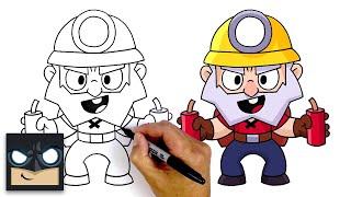 How To Draw Dynamike  Brawl Stars