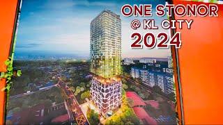 [4K Walk] One Stonor freehold architectural wonder, standing tall 33 storeys by Mayland (Malaysia)