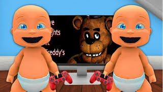 Baby Plays FNAF!