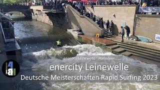 Hannover, enercity Leinewelle, Deutsche Meisterschaften Rapid Surfing 2023, Surfspot