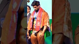 Nitin Chandila Posing  || Mr Asian Bodybuilding Championship  || Bodybuilding || #shorts