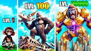 Level 1 to 1000 KING KONG in GTA 5