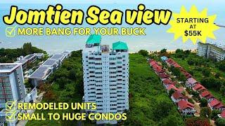 If SIZE MATTERS a mature Jomtien Condo may be the right fit!