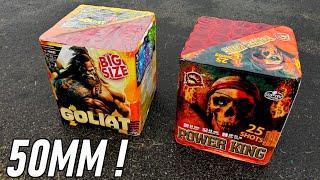 50MM RIESEN CAKES ! Jorge GOLIAT & SR Pyro POWER KING  | EXTREM