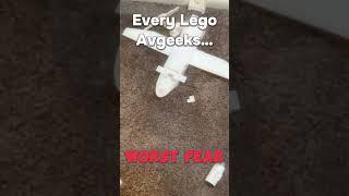 Every Lego Avgeek’s worst fear #lego #avgeeks #legoairplane #aviation