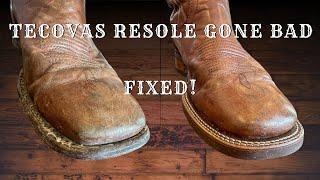 I Can’t Believe How Bad These Boots Were Butchered  But We Saved Them!