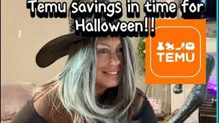 Sponsored Temu Halloween Haul!! Let’s get WITCHY!