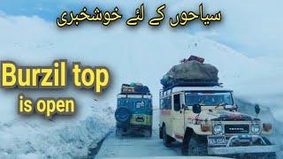 Burzil top Pakistan | Burzil top is open for tourists