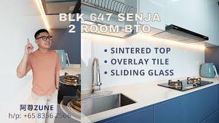 【SG Reno 34】Blk 647 Senja 2 Room BTO Renovation 两房式新组屋装修打造自己梦想的家