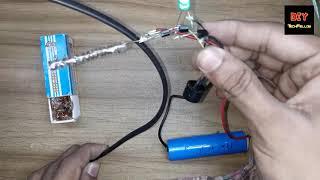 DIY Contactless AC Current Tester |  কন্টাক্টলেস এসি কারেন্ট টেস্টার  |  BC547 Transistor Project