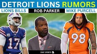 Detroit Lions Rumors: Lions FAVORED Over Bills, Rob Parker MORON! NFC Standings + Sign Mike Purcell?