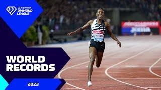 Every WORLD RECORD from 2023 - Wanda Diamond League