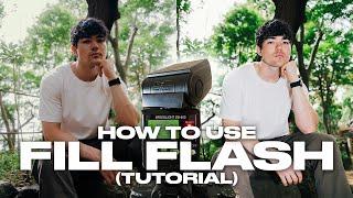 HOW TO USE: Fill Flash (Outdoor Portrait Photography Tutorial)