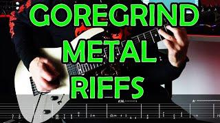 GOREGRIND METAL GUITAR RIFFS WITH TABS