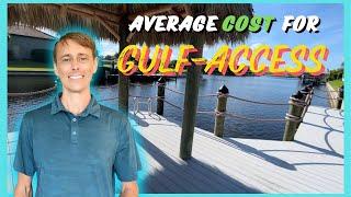 What Does the AVERAGE PRICE Buy for GULF-ACCESS WATERFRONT Homes in Cape Coral, FL?