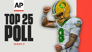 AP Top 25 Poll Released: Oregon the NEW No. 1, Alabama LOWEST ranking since 2010