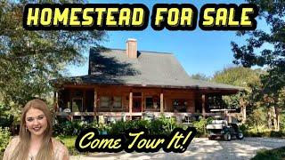 Homestead Property For Sale | Rural Countryside Home Tour In Alabama