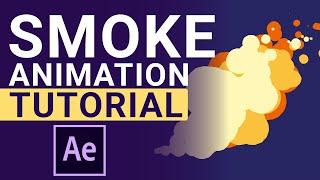 Smoke Animation Tutorial in After Effects || Purple Pie Studios