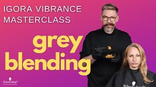 Grey Blending  How to get blended coverage with IGORA VIBRANCE | Schwarzkopf Professional