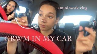 GRWM In My Car to Work Halloween Horror Nights