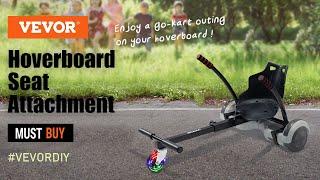 VEVOR Hoverboard Seat Attachment, for Kids and Adults with Adjustable Frame Length