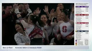 2024 NCAA Championship Semifinal 1 Bars & Floor camera 4-18-24 720p60