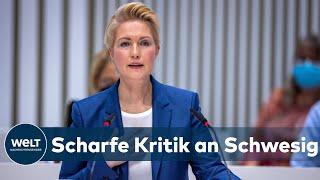 TROTZ MASSIVER KRITIK: Mecklenburgische Ministerpräsidentin Schwesig denkt nicht an Rücktritt