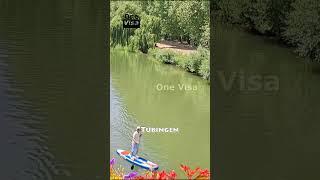 Tübingen | Platanenallee| Necker |  Riverside | One Visa