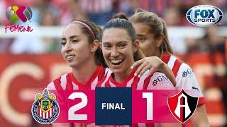 ¡Chivas se lleva el clásico tapatío! | Guadalajara 2-1 Atlas | Liga MX Femenil