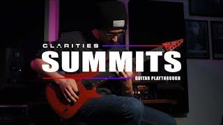 Clarities - Summits (Guitar Playthrough)