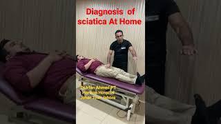 Diagnosis and Treatment of sciatica Pain due to L4,L5 and S1 at Home |Urdu and Hindi